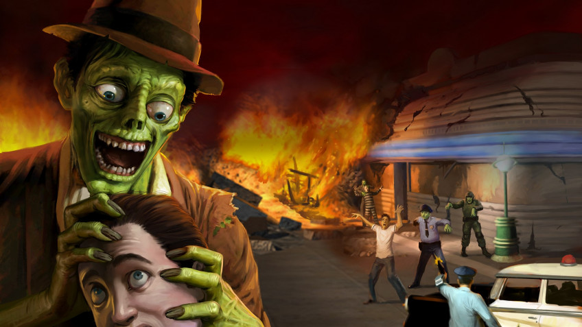 Скриншот из игры Stubbs the Zombie in Rebel without a Pulse - 20