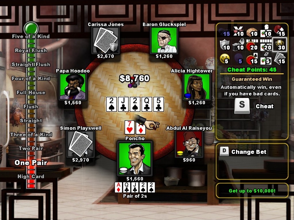 Скриншот из игры Texas Cheat'Em - 23