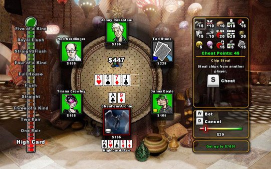 Скриншот из игры Texas Cheat'Em - 8