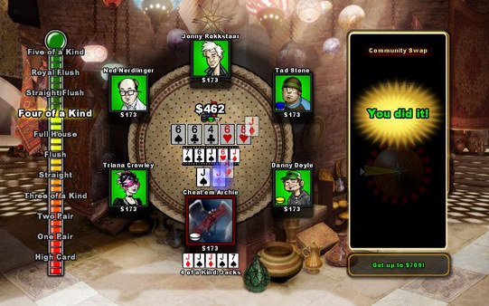 Скриншот из игры Texas Cheat'Em - 1