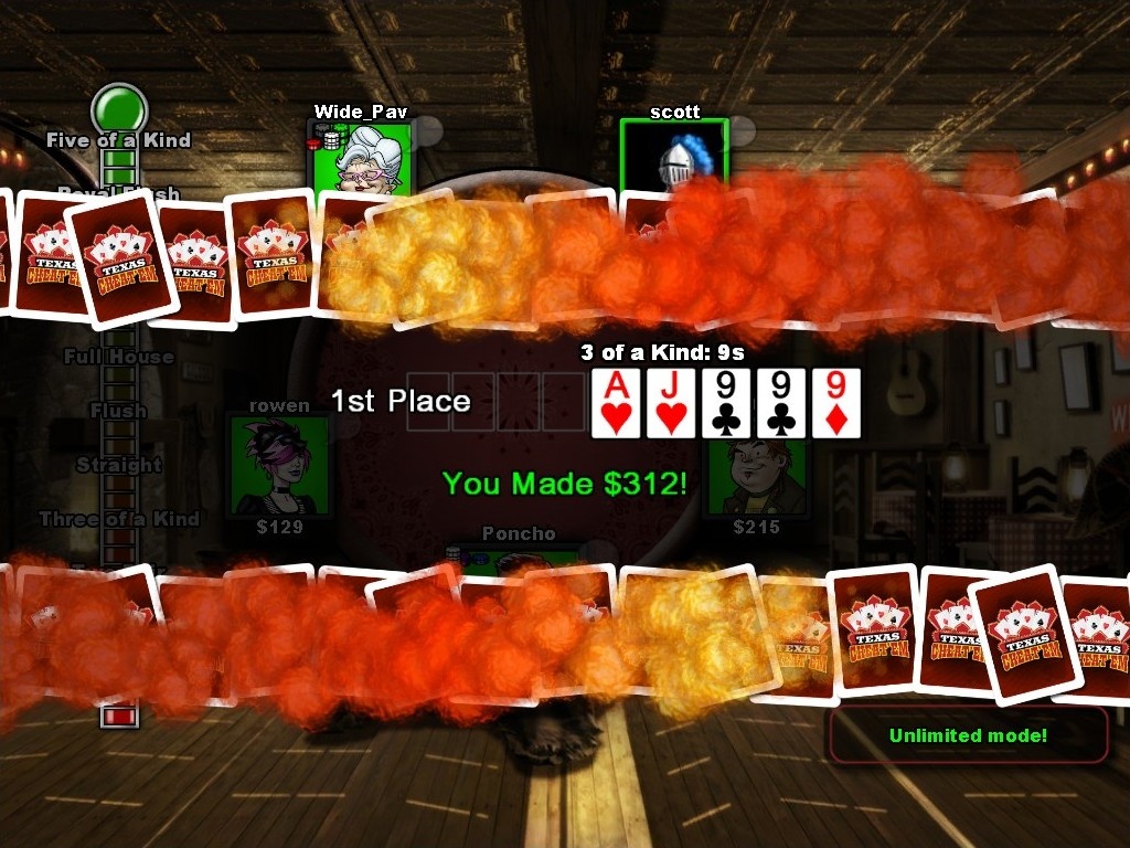 Скриншот из игры Texas Cheat'Em - 2