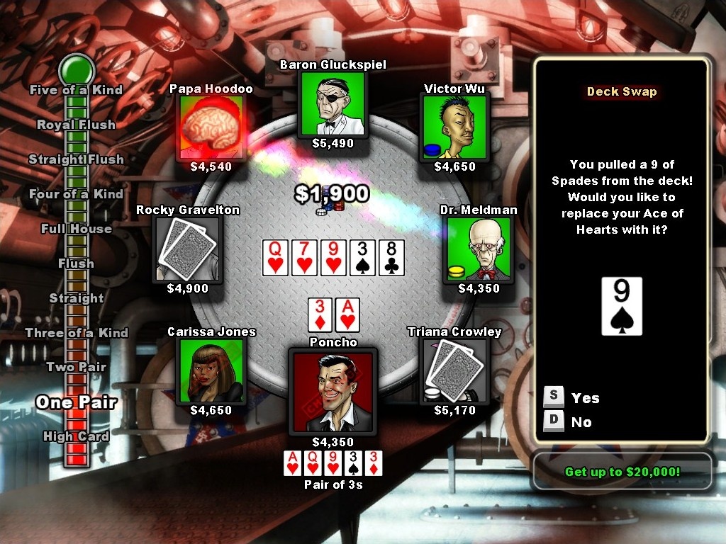 Скриншот из игры Texas Cheat'Em - 21