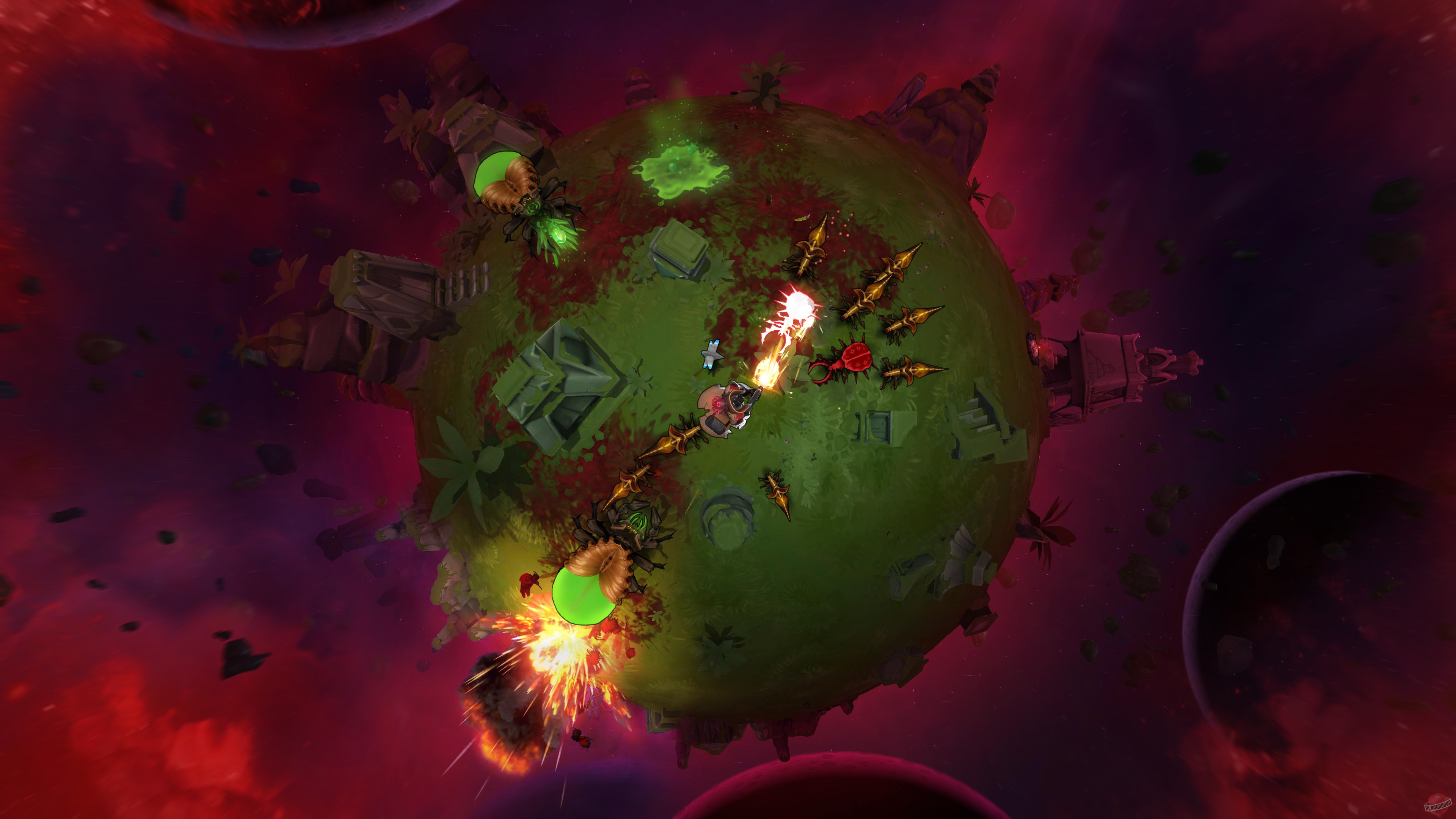 Скриншот из игры Battle Planet: Judgment Day - 3