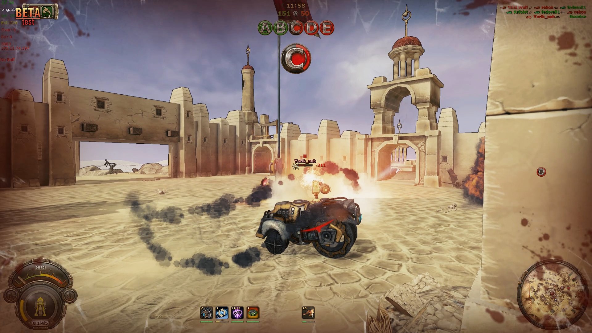 Скриншот из игры Badland Bandits - 2