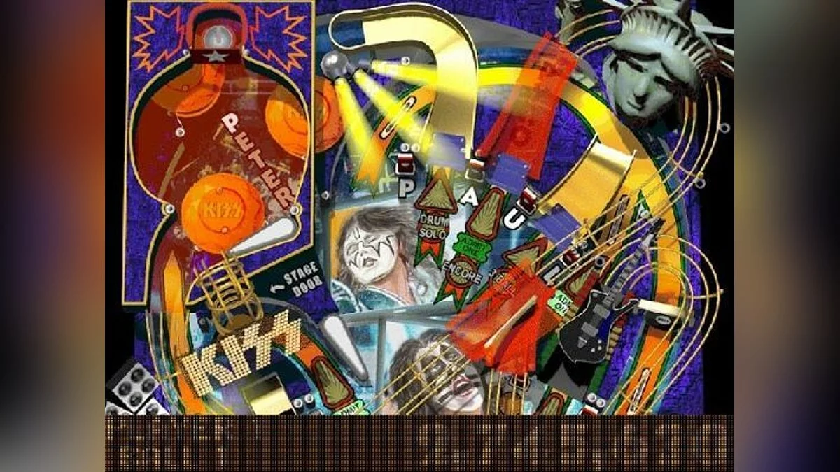 Скриншот из игры KISS Pinball - 2