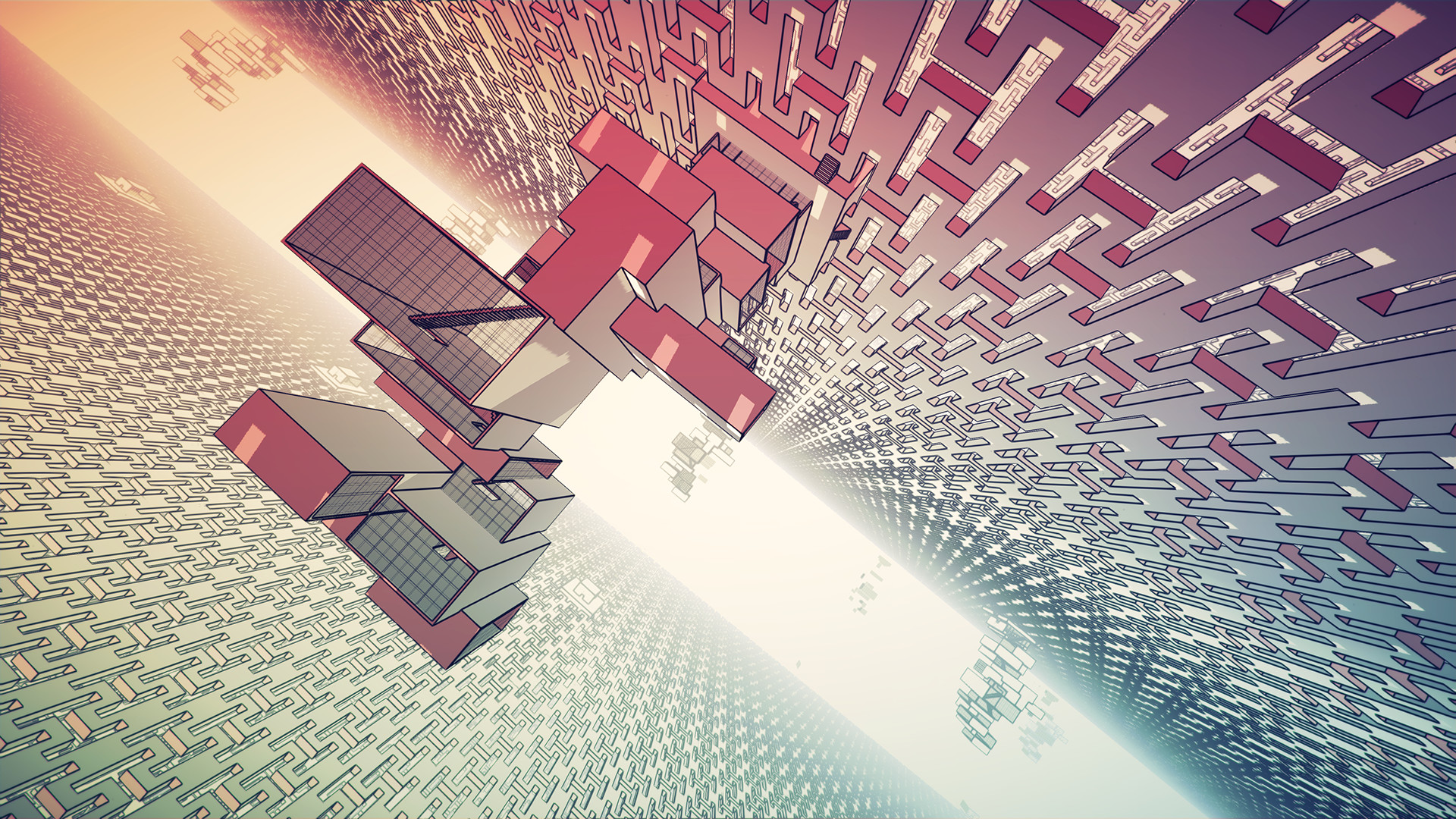 Скриншот из игры Manifold Garden - 13