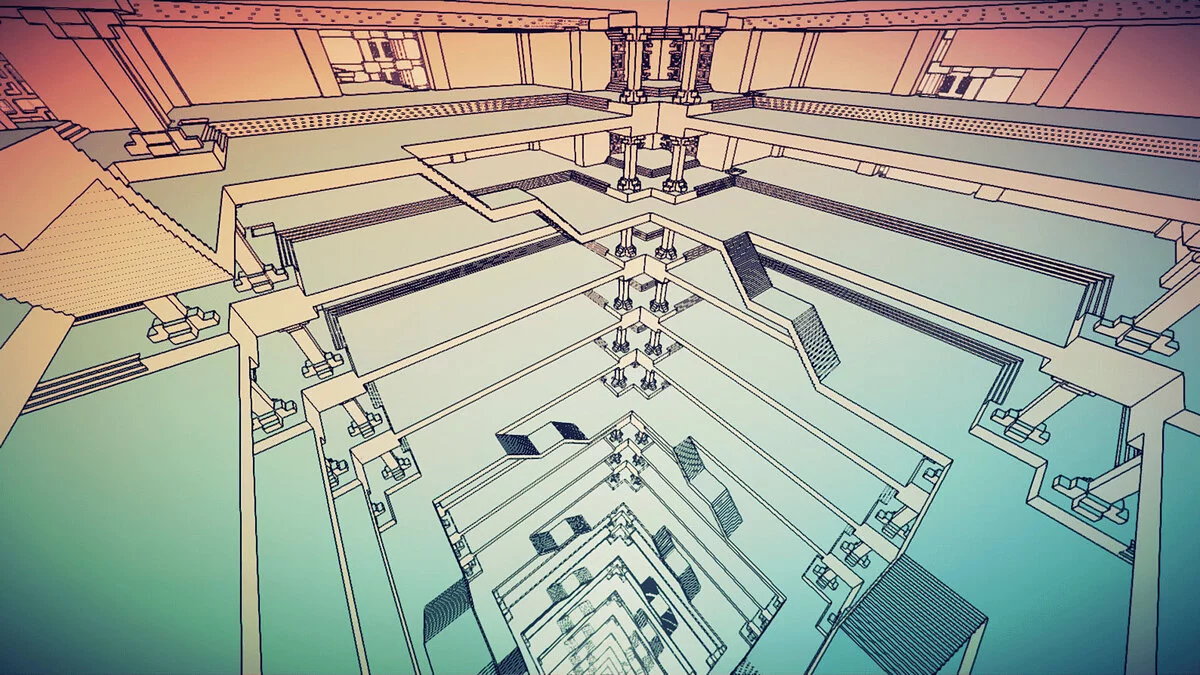 Скриншот из игры Manifold Garden - 14