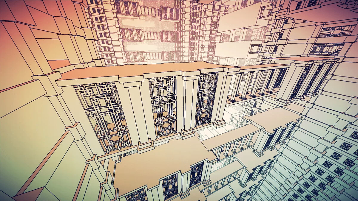Скриншот из игры Manifold Garden - 10