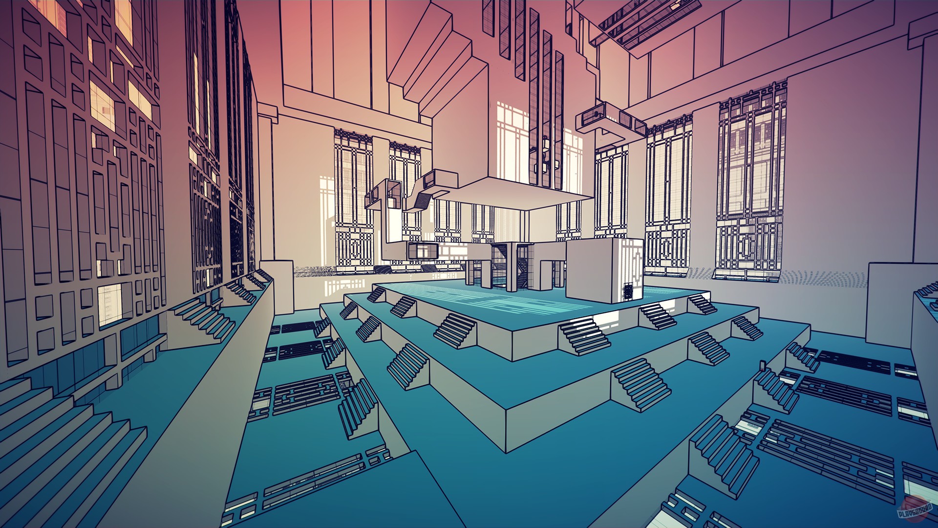 Скриншот из игры Manifold Garden - 23