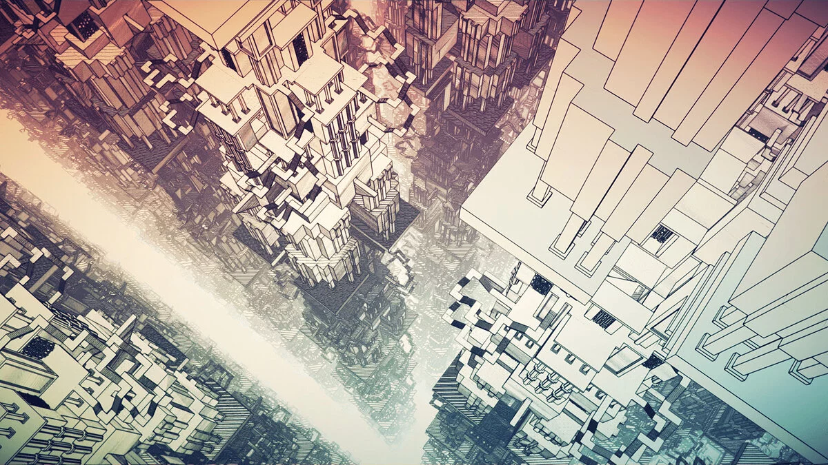 Скриншот из игры Manifold Garden - 27