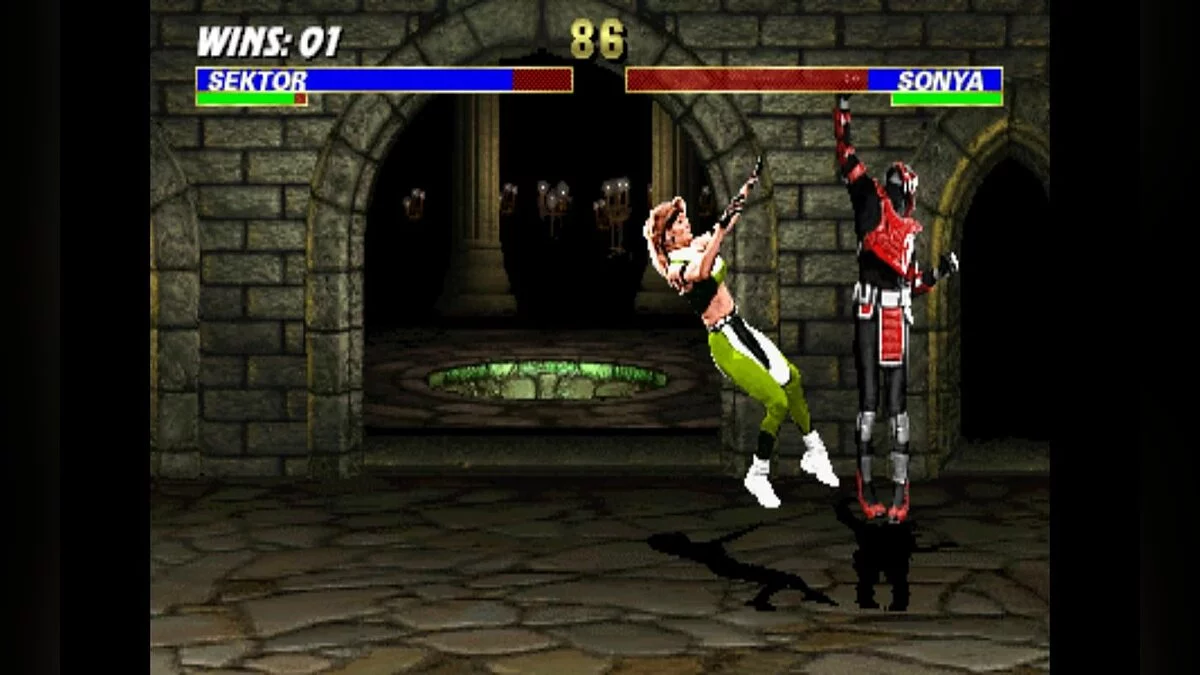 Скриншот из игры Mortal Kombat 3 - 4