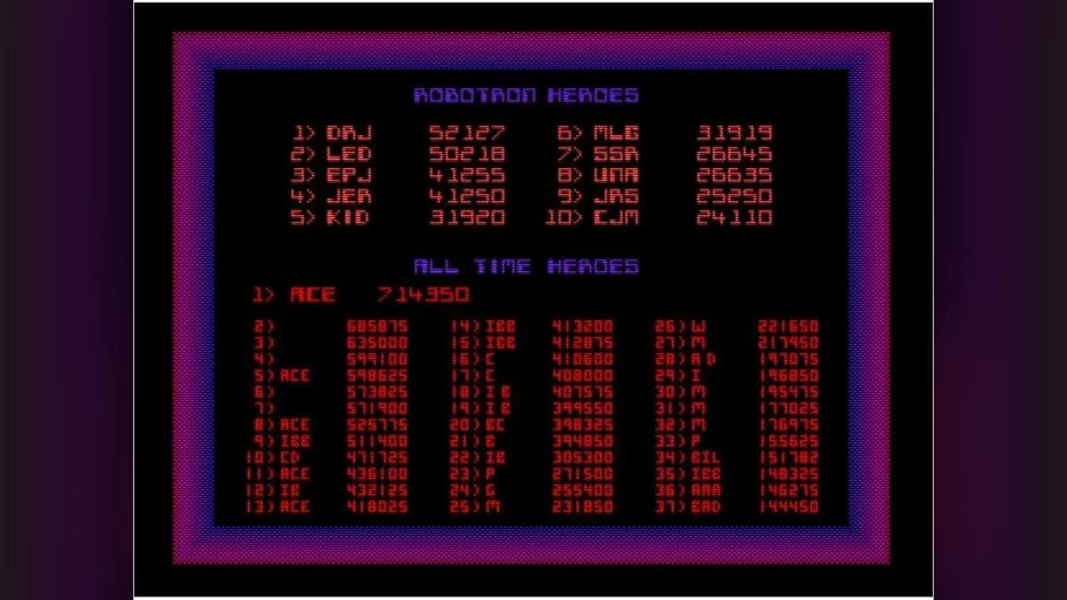 Скриншот из игры Robotron: 2084 - 12