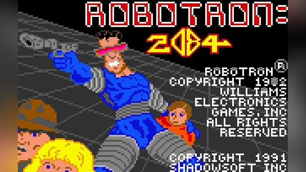 Скриншот из игры Robotron: 2084 - 19