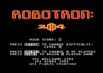 Скриншот из игры Robotron: 2084 - 35