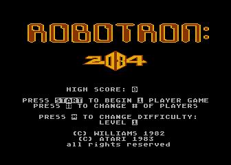 Скриншот из игры Robotron: 2084 - 28