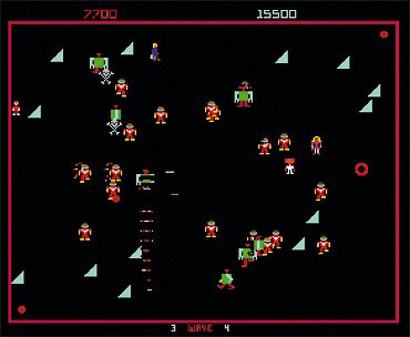 Скриншот из игры Robotron: 2084 - 3