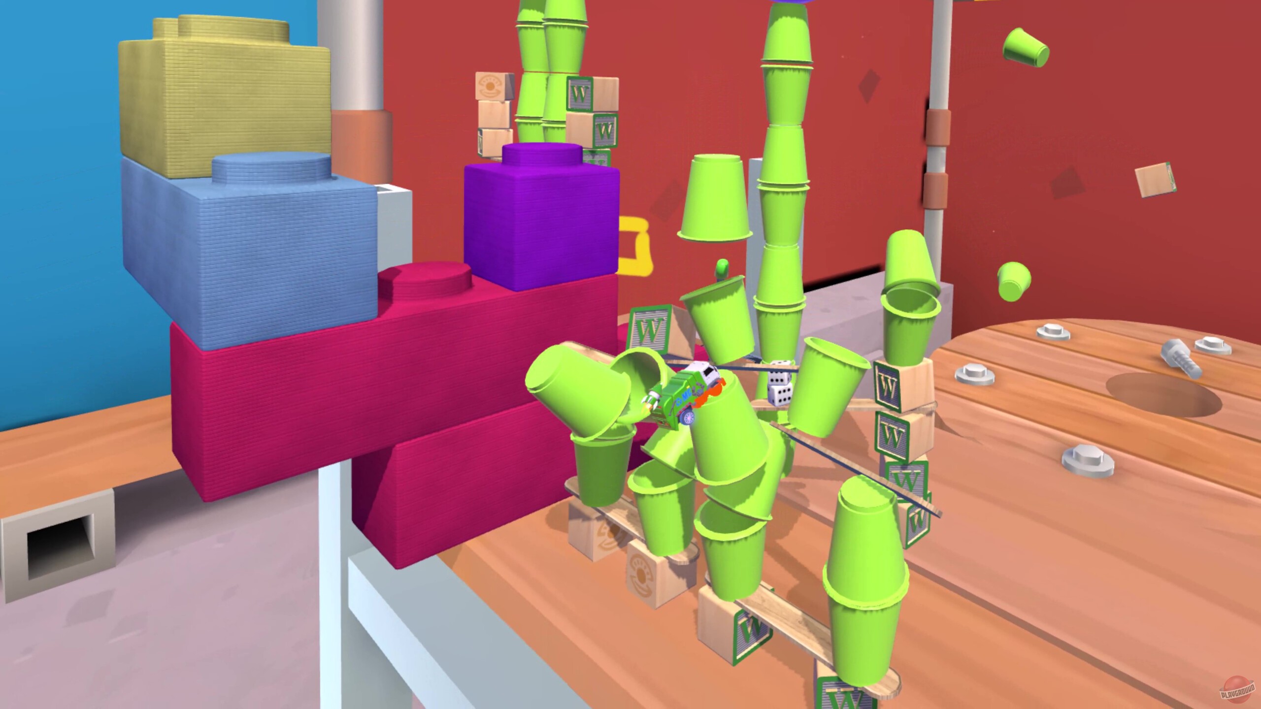 Скриншот из игры Micro Machines: Mini Challenge Mayhem - 2