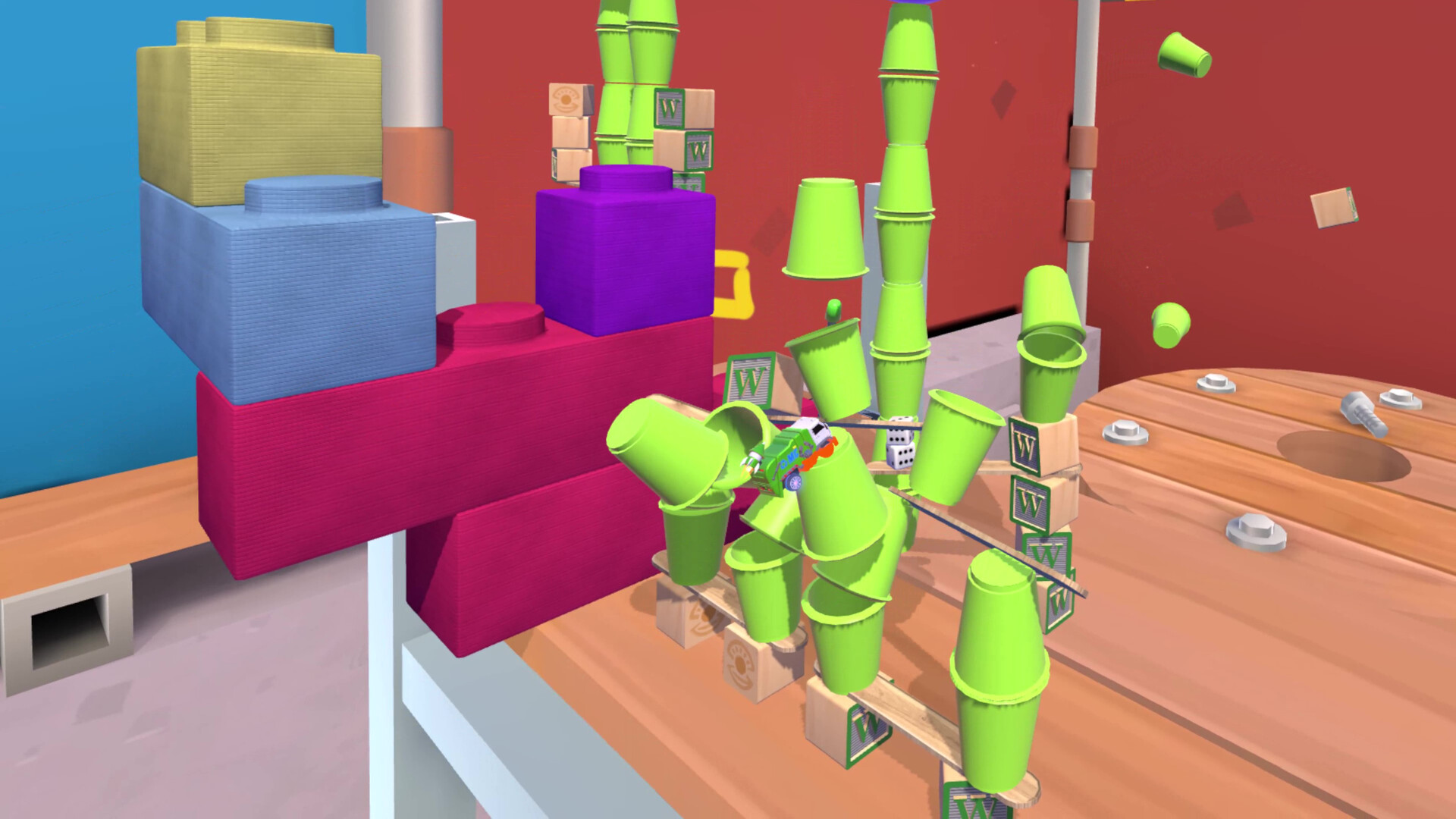 Скриншот из игры Micro Machines: Mini Challenge Mayhem - 3