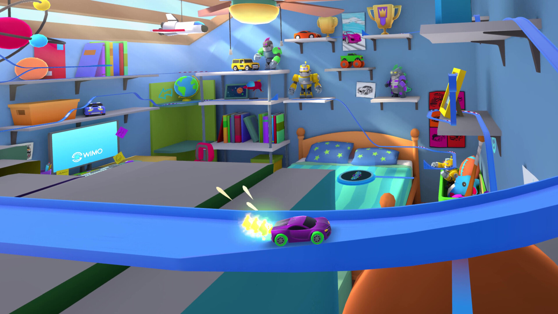 Скриншот из игры Micro Machines: Mini Challenge Mayhem - 7