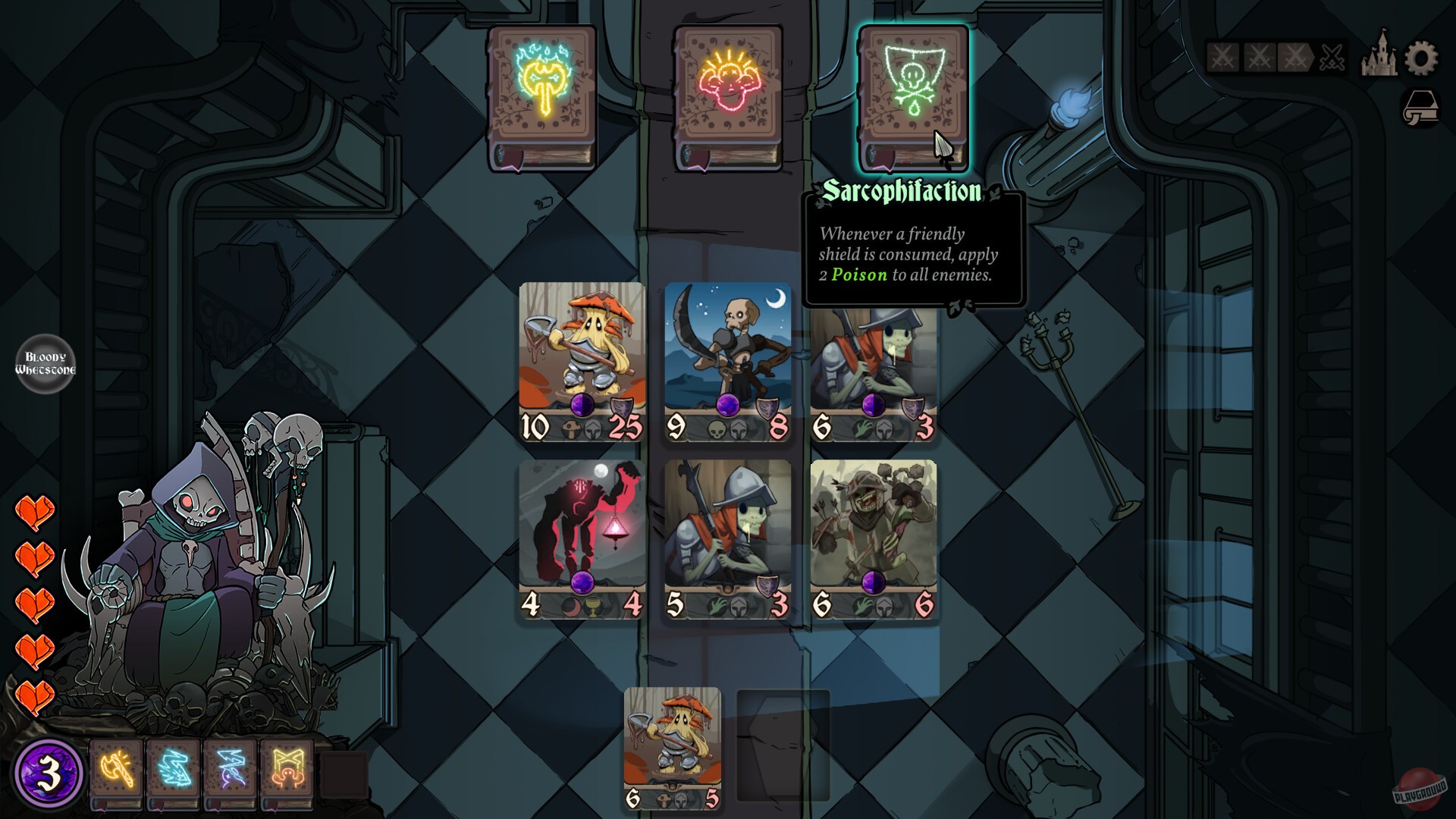 Скриншот из игры Throne of Bone - 2