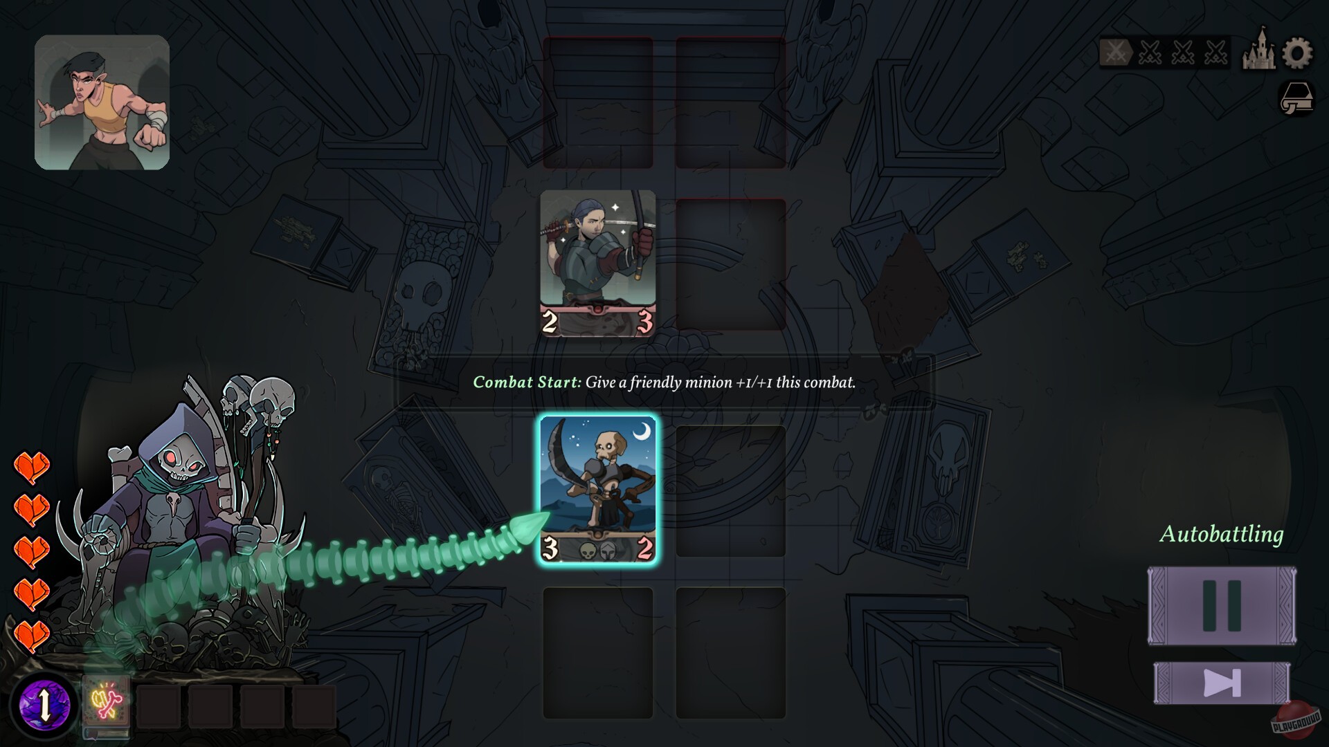 Скриншот из игры Throne of Bone - 9