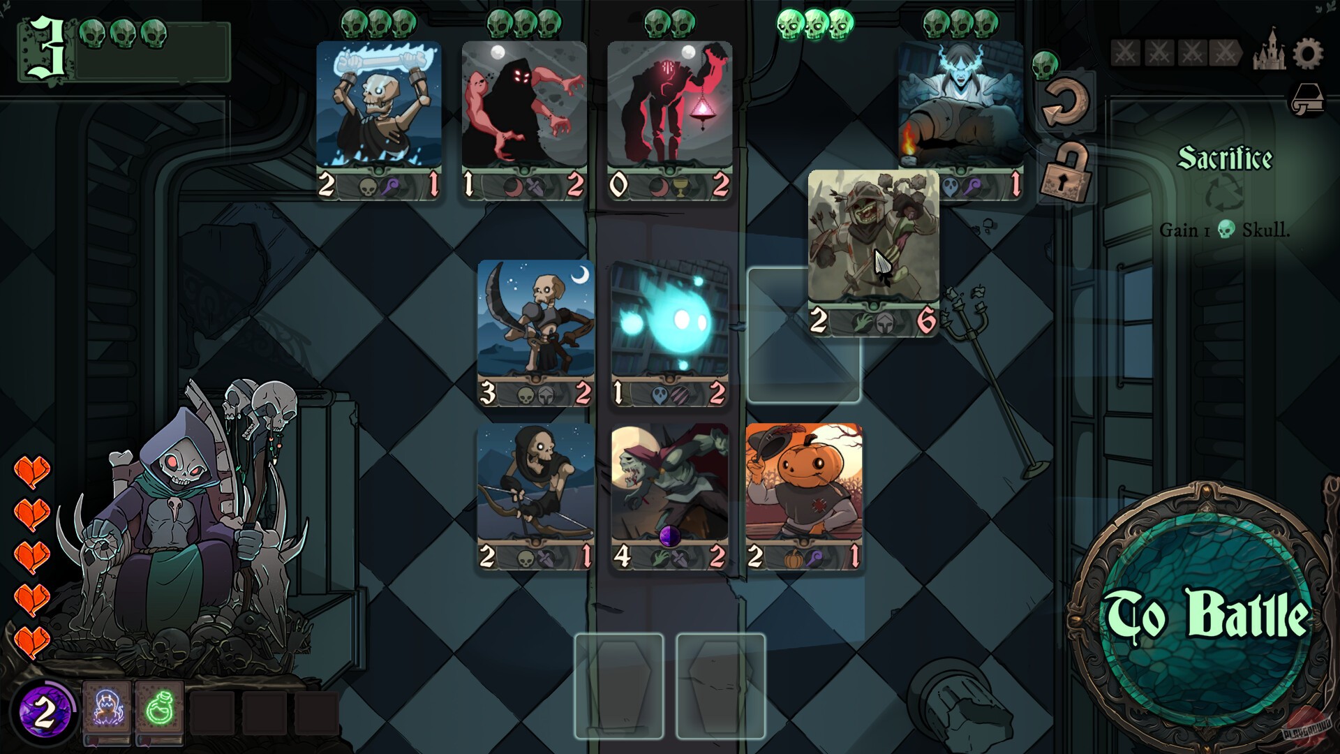 Скриншот из игры Throne of Bone - 10