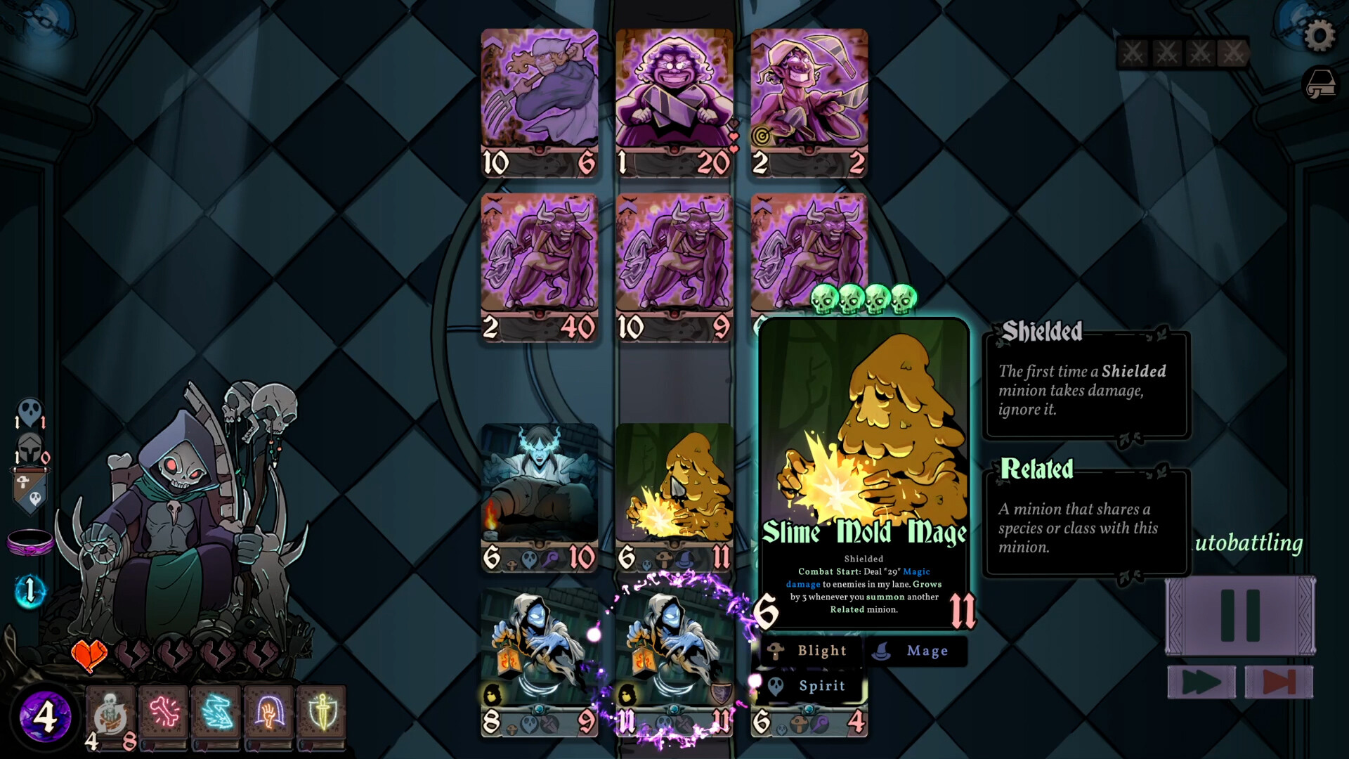 Скриншот из игры Throne of Bone - 1