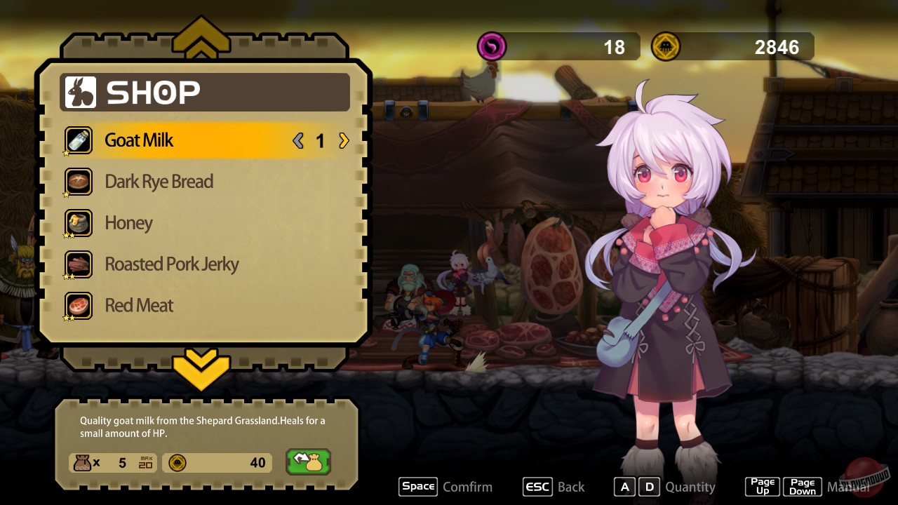 Скриншот из игры Heroine Anthem Zero 2 - Scalescars Oath - 13