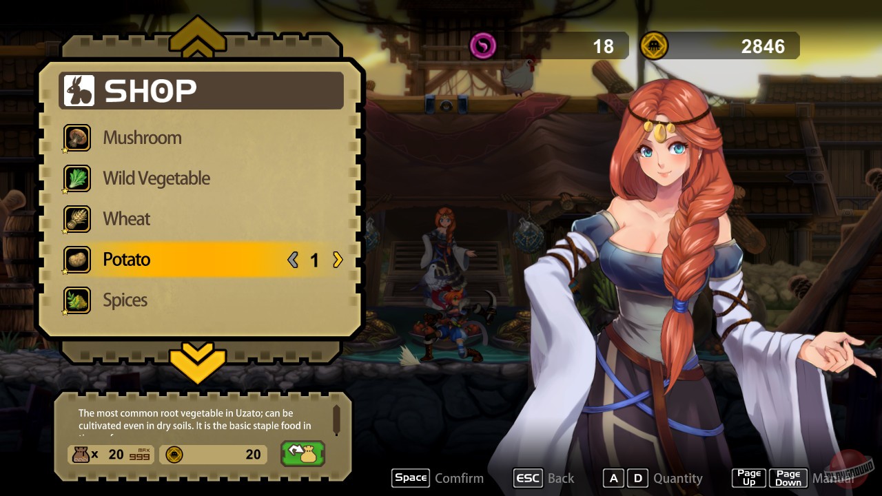 Скриншот из игры Heroine Anthem Zero 2 - Scalescars Oath - 8