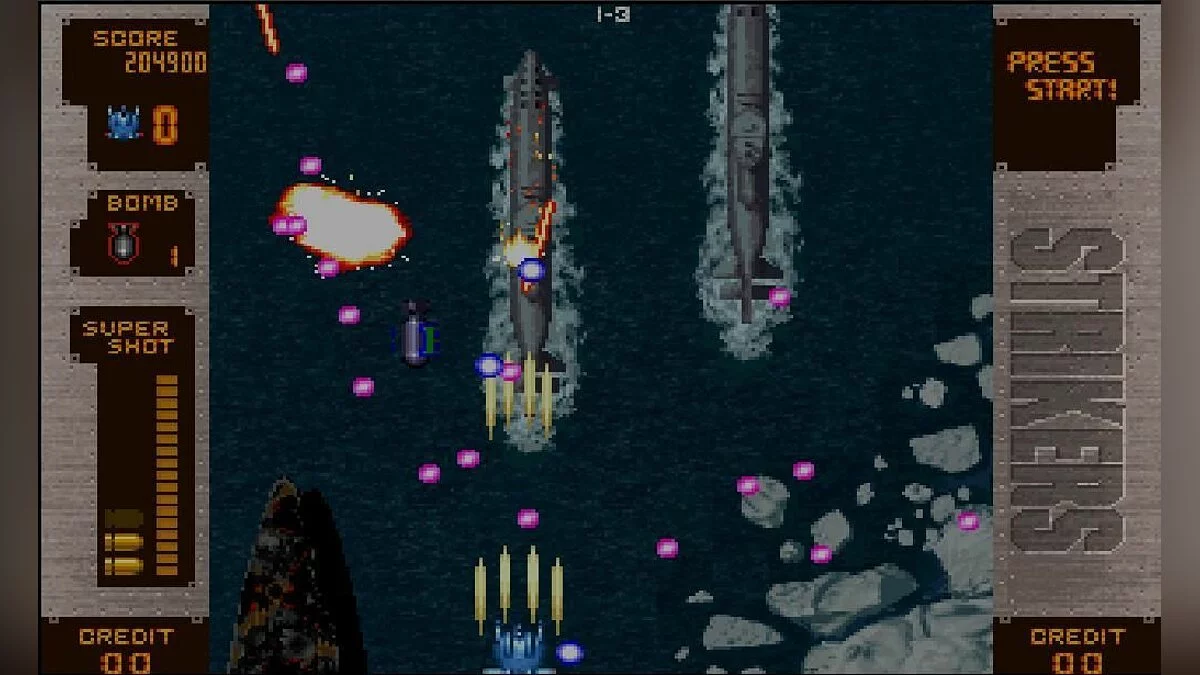 Скриншот из игры STRIKERS 1945 PLUS - 6