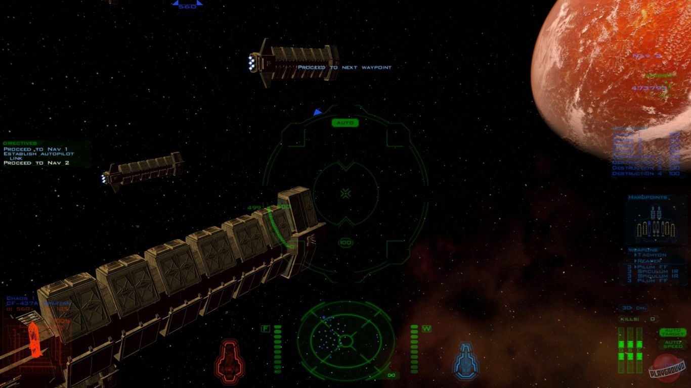 Скриншот из игры Wing Commander Saga: The Darkest Dawn - 2