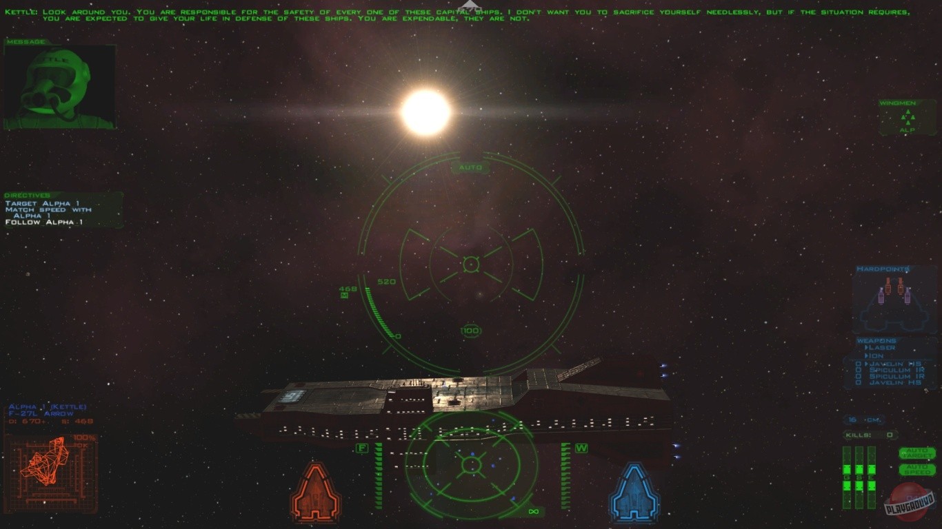 Скриншот из игры Wing Commander Saga: The Darkest Dawn - 8