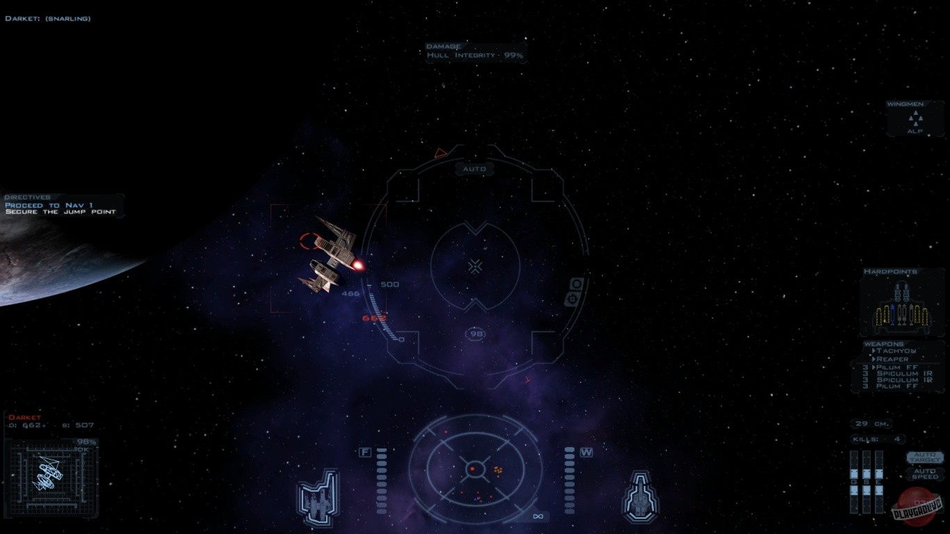 Скриншот из игры Wing Commander Saga: The Darkest Dawn - 4