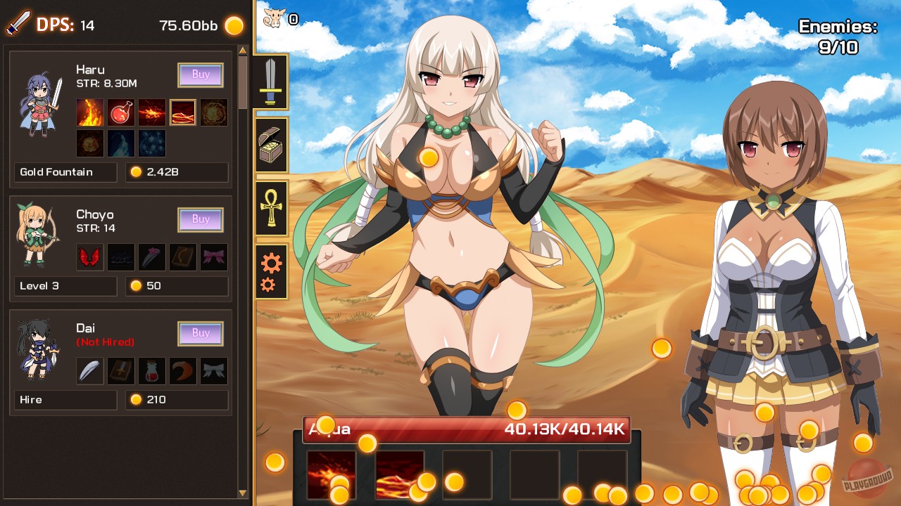 Скриншот из игры Sakura Clicker - 21