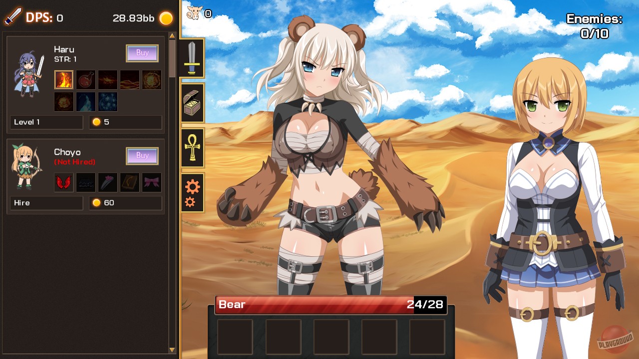 Скриншот из игры Sakura Clicker - 24