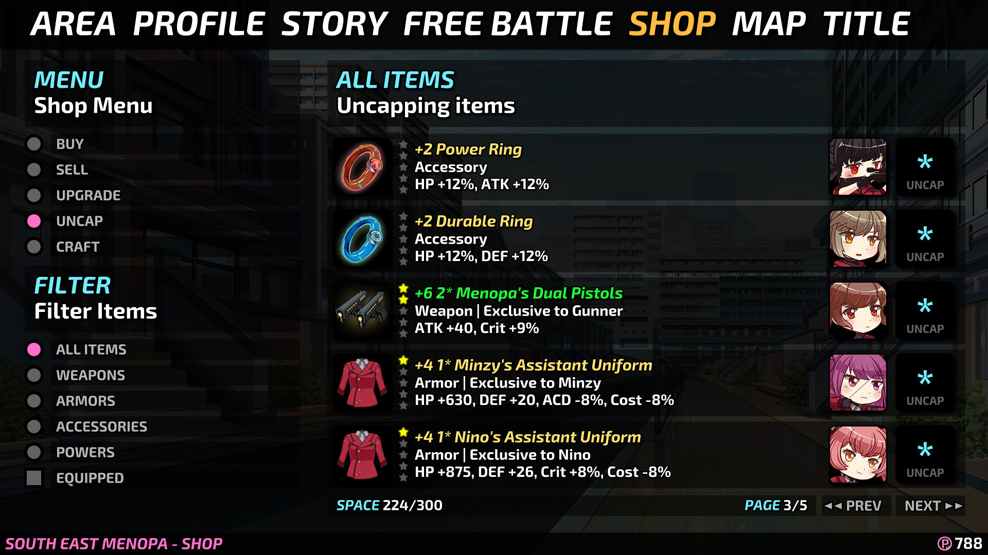 Скриншот из игры Winged Sakura: Mindy's Arc 2 - 1