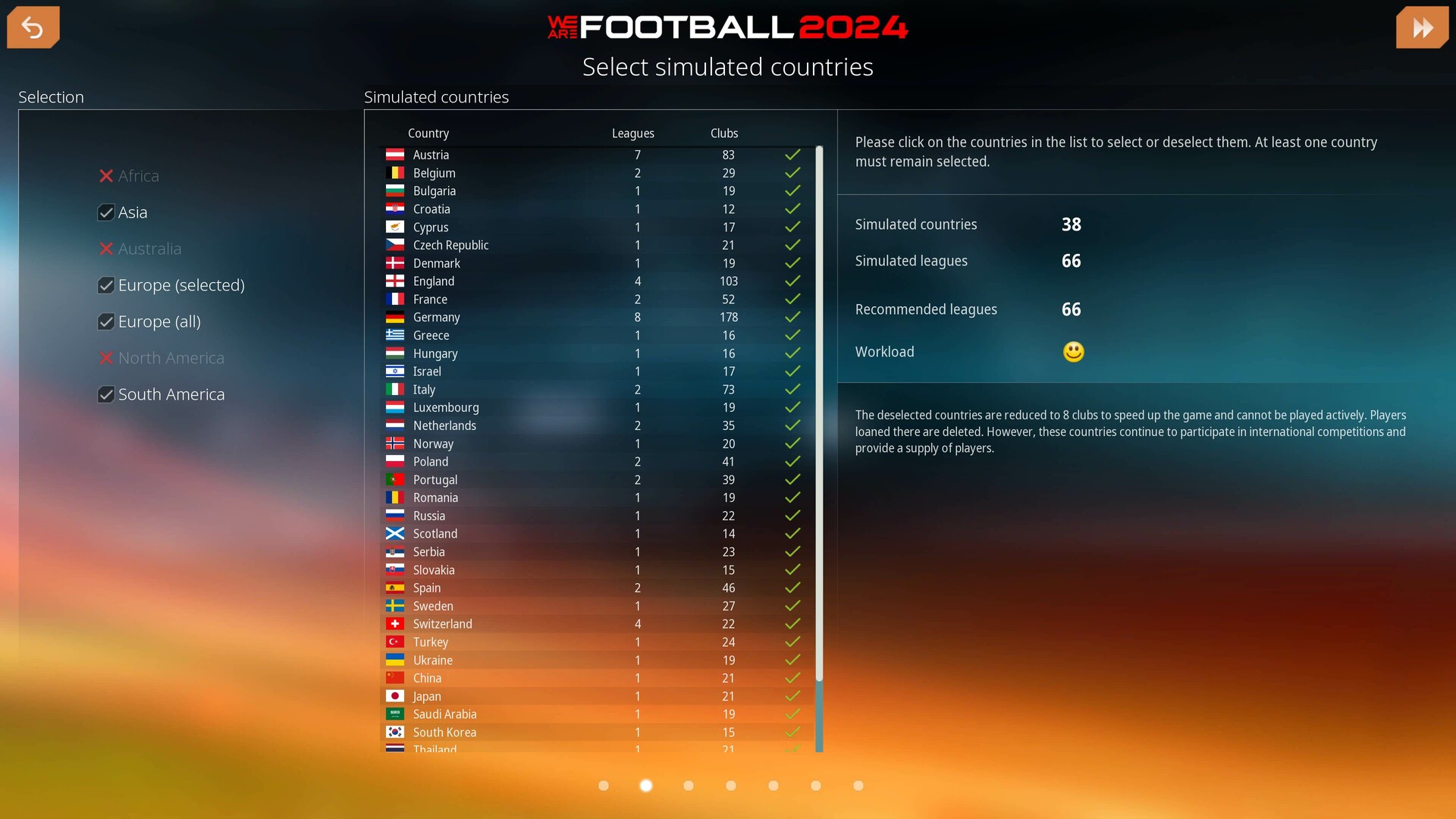 Скриншот из игры WE ARE FOOTBALL 2024 - 9
