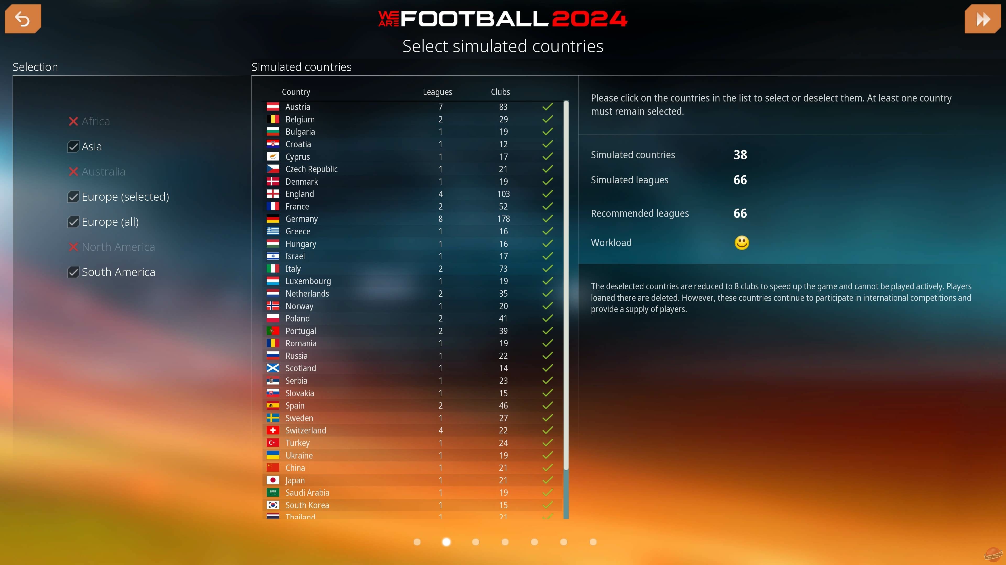 Скриншот из игры WE ARE FOOTBALL 2024 - 14