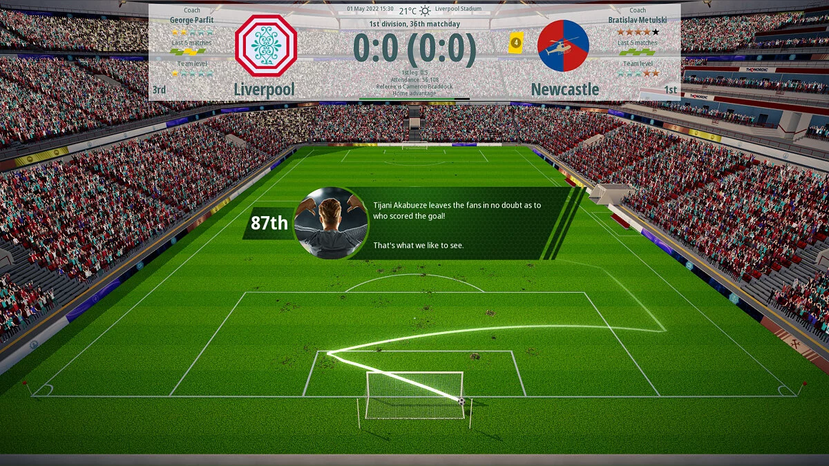 Скриншот из игры WE ARE FOOTBALL - 22