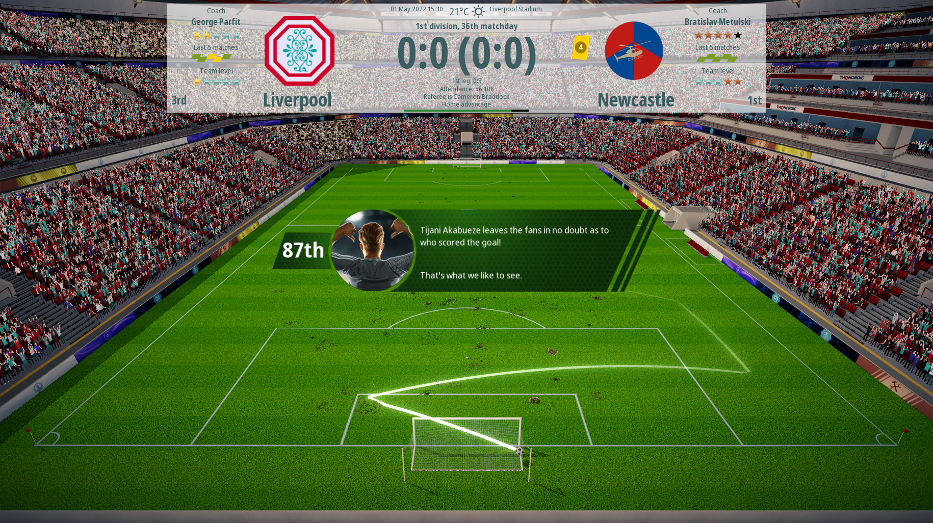 Скриншот из игры WE ARE FOOTBALL - 6
