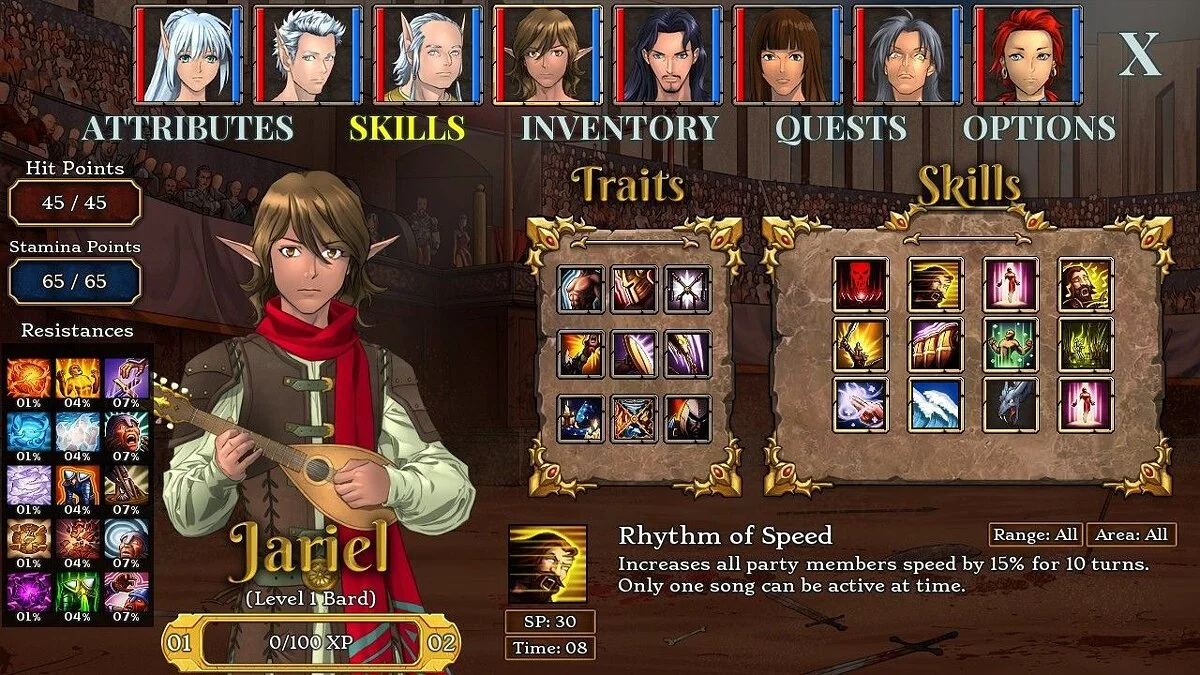 Скриншот из игры Tales of Aravorn: Seasons Of The Wolf - 62