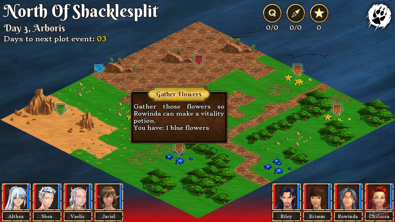 Скриншот из игры Tales of Aravorn: Seasons Of The Wolf - 32