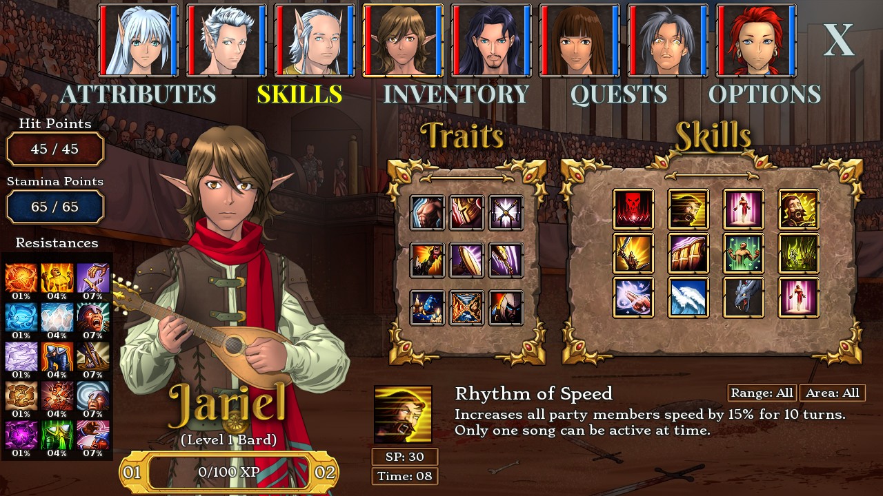 Скриншот из игры Tales of Aravorn: Seasons Of The Wolf - 54