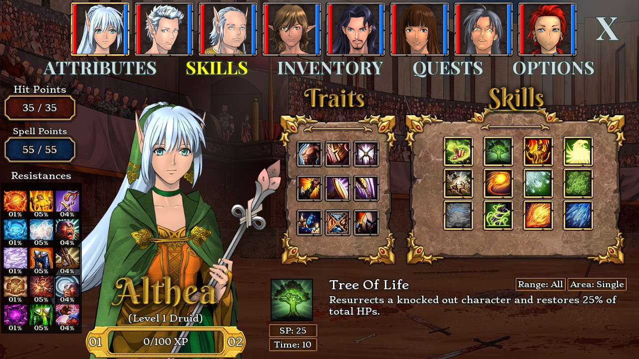 Скриншот из игры Tales of Aravorn: Seasons Of The Wolf - 41