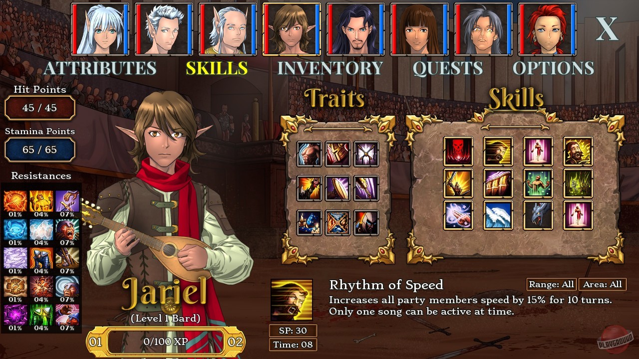 Скриншот из игры Tales of Aravorn: Seasons Of The Wolf - 24