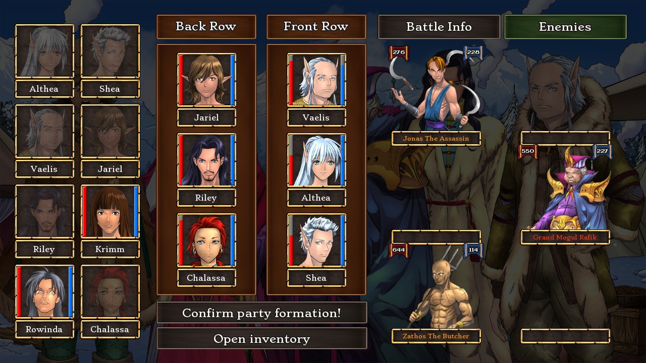 Скриншот из игры Tales of Aravorn: Seasons Of The Wolf - 82