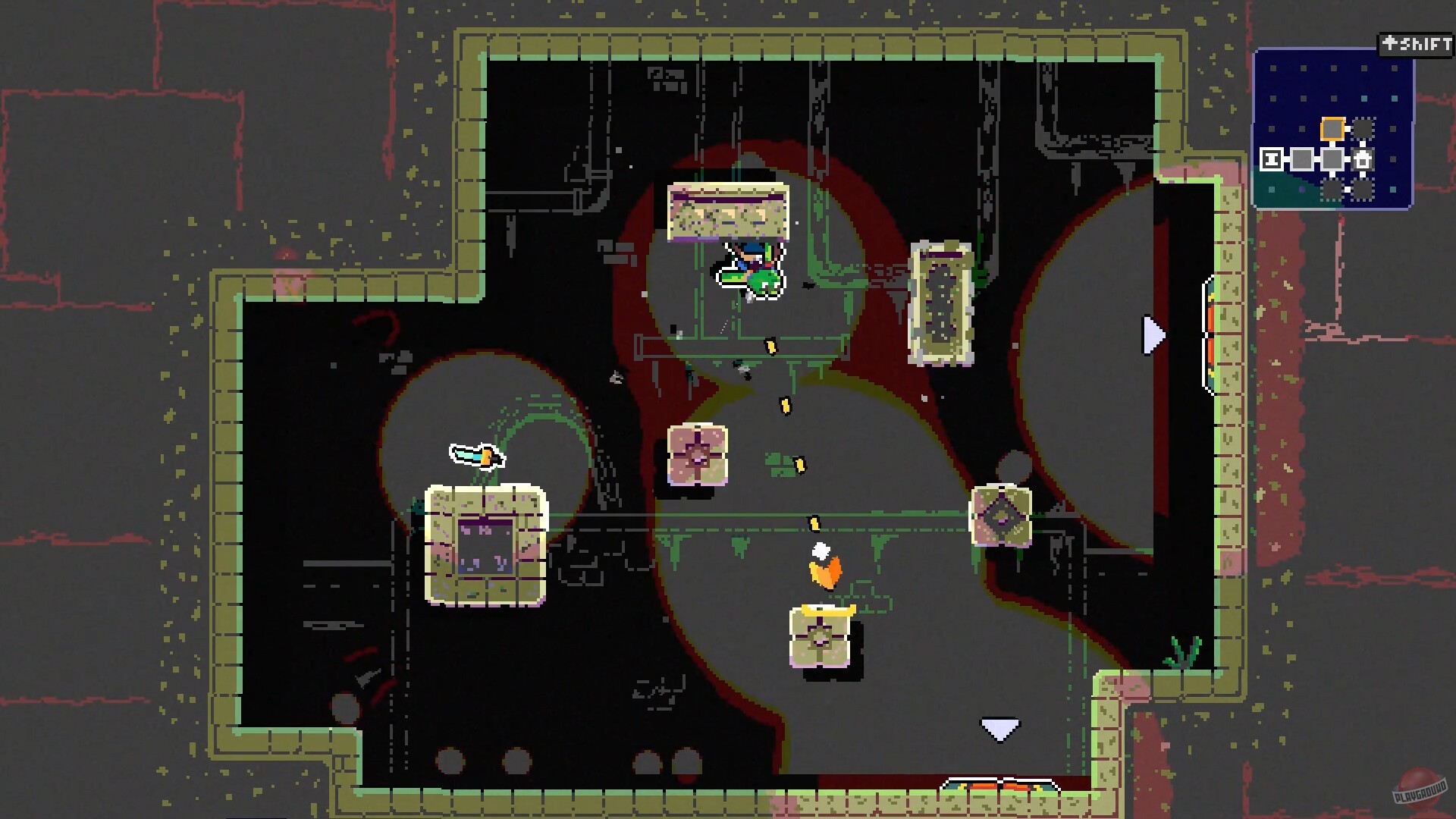 Скриншот из игры FROGUE - 1