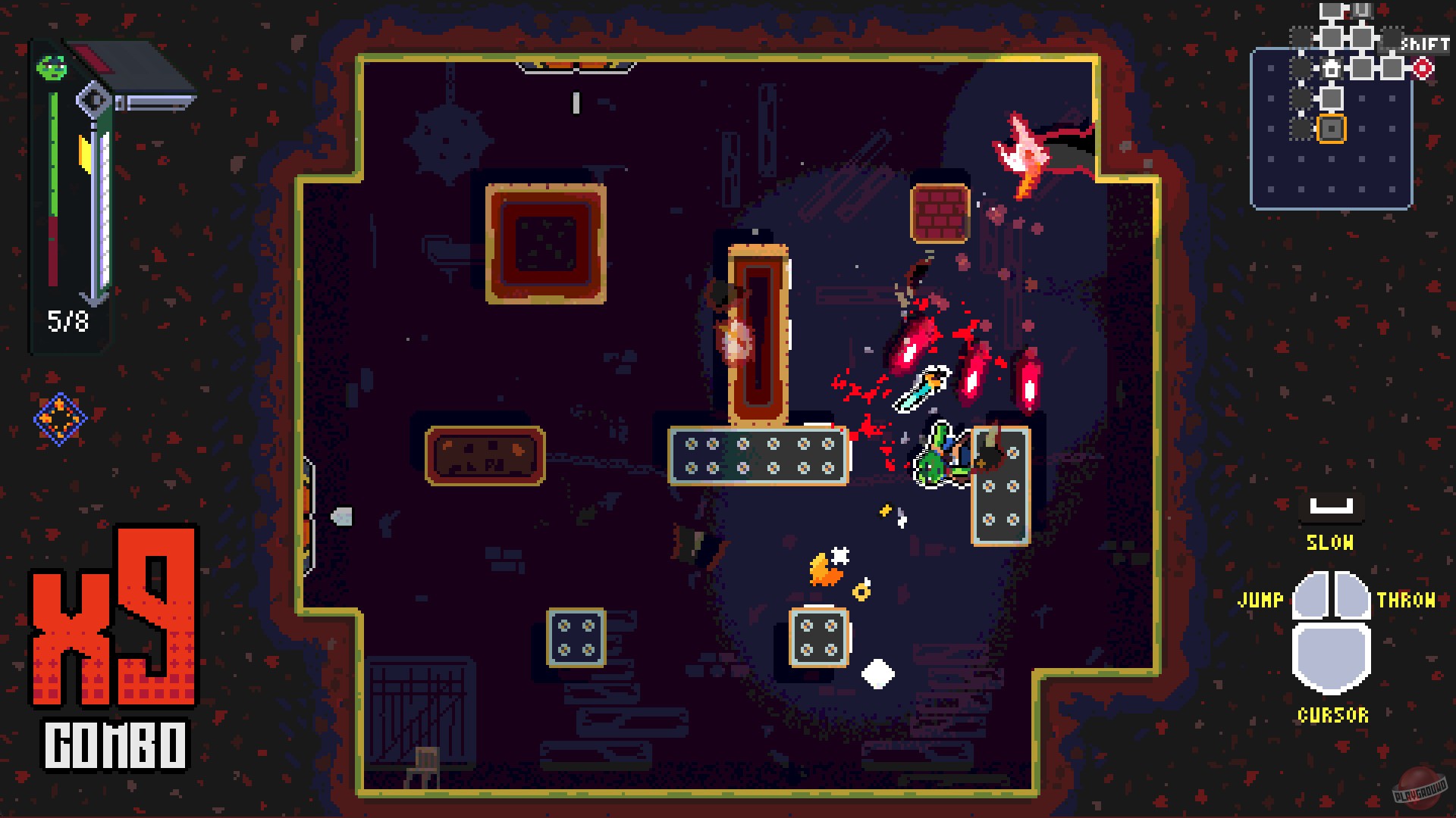 Скриншот из игры FROGUE - 4