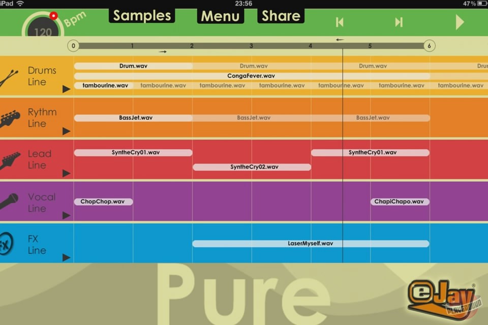 Скриншот из игры eJay Pure - 1