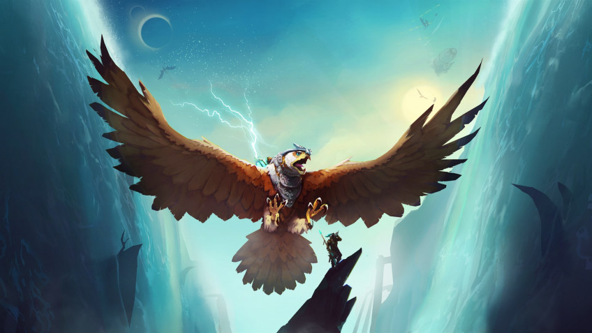 Скриншот из игры The Falconeer - 2